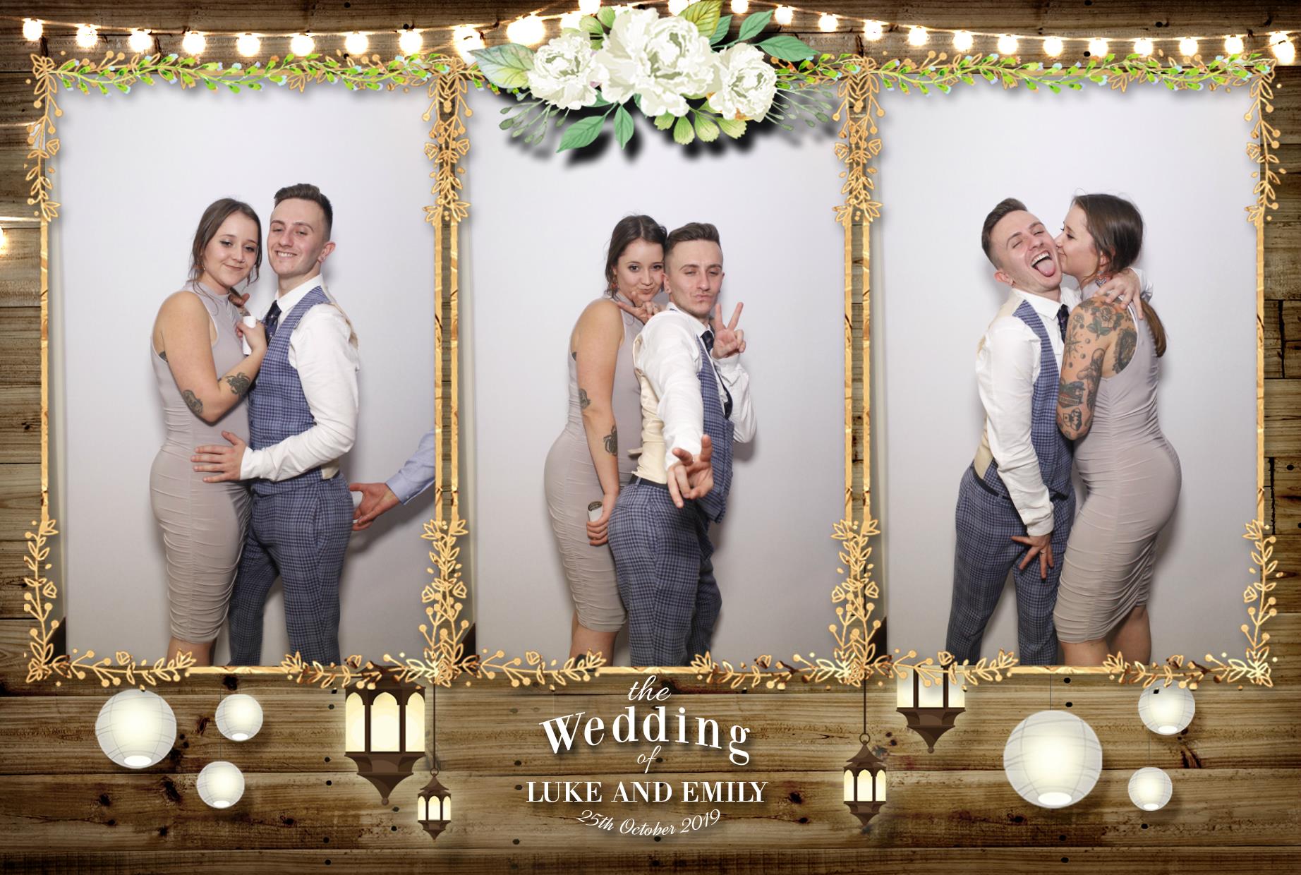 Luke & Emily's Wedding | View more photos from the event at gallery.myphotoboothexperience.co.uk/u/MyPhotoBoothExperienceLtd/Luke-Emilys-Wedding